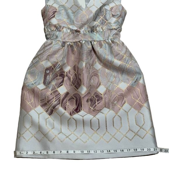 TED BAKER Ingrida Sea of Clouds Tulip Dress XSMALL NWT - Picture 13 of 16